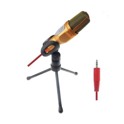 China Real Handheld Microphone Metal 36db Gold Microphones Bm800 Podcast Equipment Wired for sale