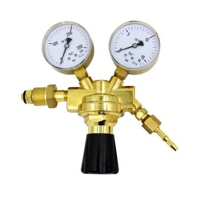 China China Factory Brass Industrial Pressure Regulator Oxygen Industrial Pressure Regulator for sale