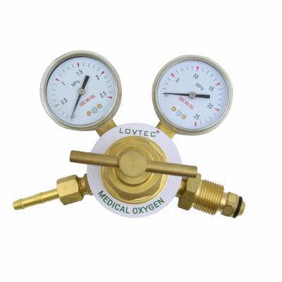 China China Factory Brass Industrial Pressure Regulator Oxygen Industrial Pressure Regulator for sale