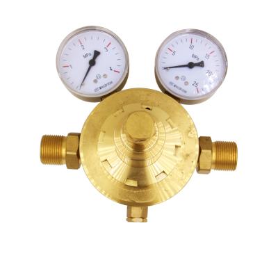 China China Factory Brass Industrial Pressure Regulator Oxygen Industrial Pressure Regulator for sale