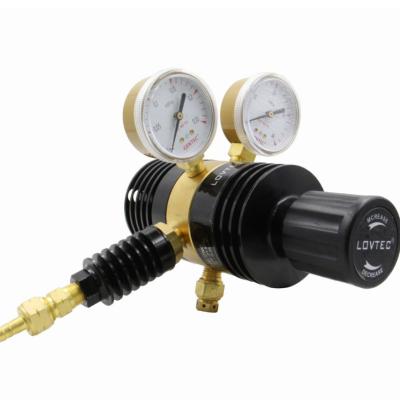 China China Factory Brass Industrial Pressure Regulator Oxygen Industrial Pressure Regulator for sale
