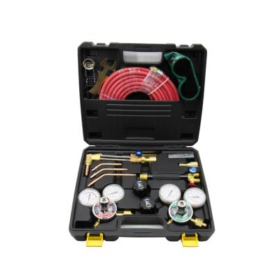 China China Brass Factory Industrial Pressure Regulator Welding And Cutting Set for sale