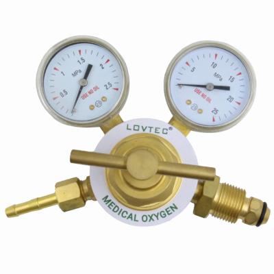 China China Factory Brass Industrial Pressure Regulator Oxygen Industrial Pressure Regulator for sale