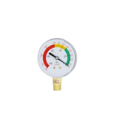 China New High Pressure Regulator Gauge Brass Low Pressure Selling High Pressure Gauge for sale