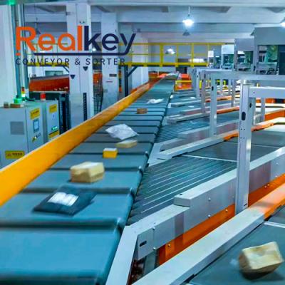 China Venta caliente de alta velocidad de la cinta de clasificación de la línea de transporte de la línea de clasificación del sistema en el almacén de distribución de China en venta