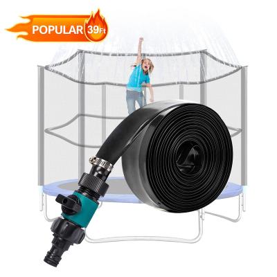 China With Protective Net 39FT Outdoor Jumping Skywalker Water Park Trampoline Bed Kids Recreational Toys for sale