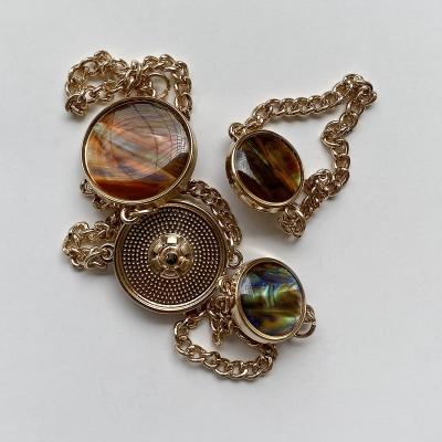 China Sustainable Custo Wholesale brand engrave logo Zinc Alloy four parts metal push buttons button Women's Decorative clasp snap button for sale