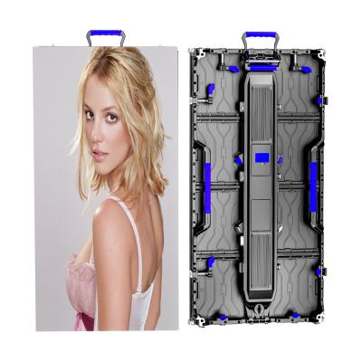China Outdoor Outdoor High Quality Stage Background LED Full Color Curved Splicing HD Rental Events P3.91 LED Display Screen for sale