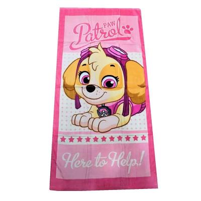 China Good Quality Wholesale QUICK DRY Cotton Cartoon Printed Kids Beach Towel for sale