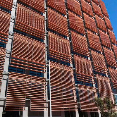 Chine Pergola Small Shutter Aluminum Sun Shade Louvers Facade Blinds à vendre