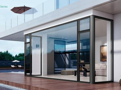 Cina La stoffa per tendine di alluminio Frameless Windows ha sigillato l'isolamento a prova di fuoco in vendita