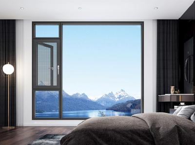 Cina Stoffa per tendine di alluminio d'apertura esterna Windows con lo schermo della zanzara in vendita