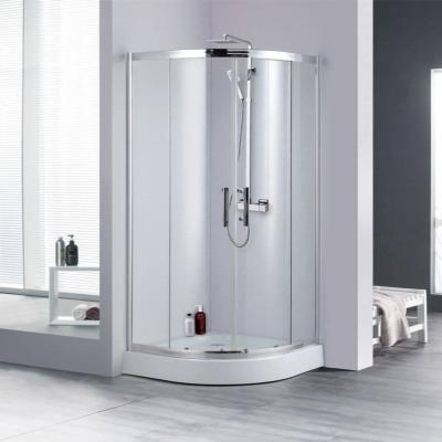 China As portas de vidro Frameless do chuveiro do deslizamento do ODM prateiam ultra ISO14001 aprovado à venda