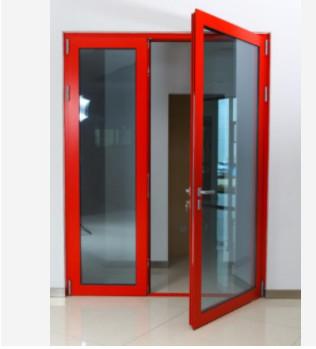 Chine Portes d'oscillation en aluminium de coupure thermique balançant à l'extérieur le double verre trempé français à vendre