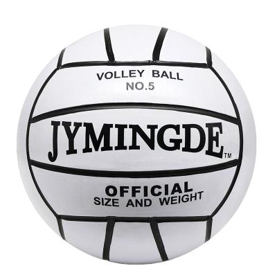 China Volleyball Playing JYMINGDE Custom Print Size and Weight No.5 Volley Ball Official Beach Volleyball for sale