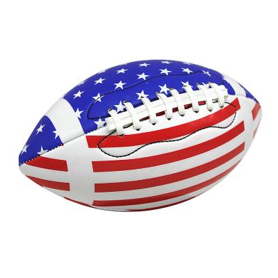 China Custom Luminous Sports Training Game.Sports 6 9 PVC American Football Leather Custom Size 3 for sale