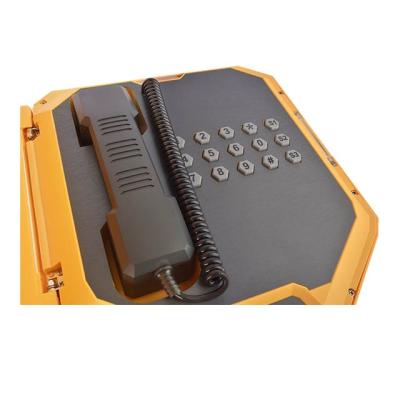 China RJ45 Connectivity and Silicone Buttons Industrial Telephone for Customer Requirements for sale