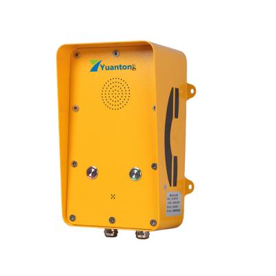 China Cold Rolled Steel VOIP One Dial Button Industrial Weatherproof Telephone Emergency for sale