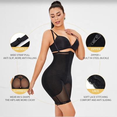 China Viable Plus Size Body Shaper Butt Lifter Waist Trainer Shorts High Waist Body Shaper Slimming Panties for sale