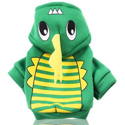 China Sustainable Dog Cardboard Pattern With Cute Animal Hoodie Pet Clothes For Dogs Fashion for sale