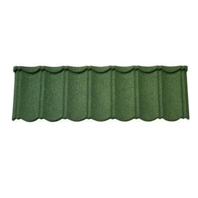 China Manufacturer Supplier Classic Style Stone Coated Metal Roofing Tile 1340*420*0.4mm(7pattern) for sale