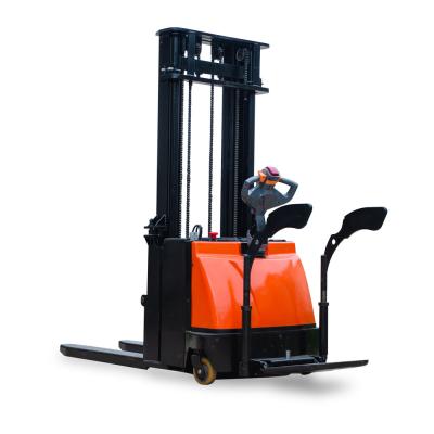 China Rated capacity 2.5ton Rising height 3m no carbon brushes Pallet Battery truck Electric Fork Lift Stacker for sale