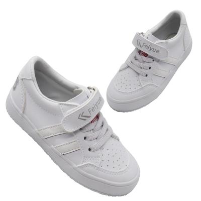 China Casual wear resistance / soft / cheap / non-slip custom design children's shoes simple fashionable PU children's shoes for sale