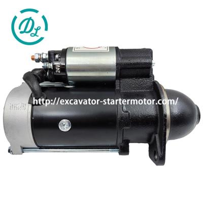 China Excavator Starter Motor QDJ2511B 4102 4D35 4105 24V DC 9 Teeth for sale