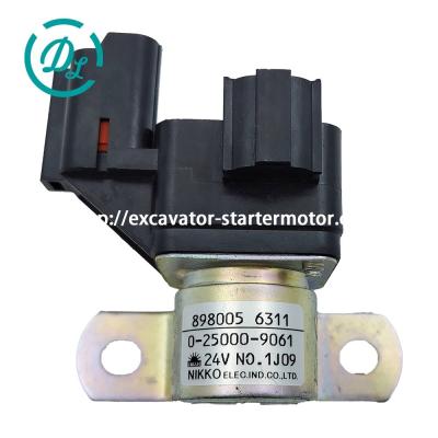 China 8980056311 0-25000-9061 Starter Relais Bagger SH235X-6 ISUZU zu verkaufen