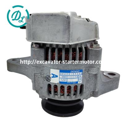 China Excavator Alternator 12V 40A 129423-77200 101211-1170 3TNV88 Engine for sale