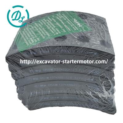 China Brake Lining Dongfeng Truck Spare Parts Q54 Front 137mm*100mm*12.5mm for sale