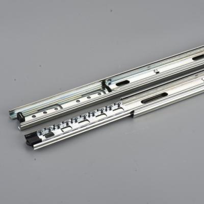 China 3 Fold+Full Soft Narrow Extension 38.5mm Undermount Drawer Slide Rail for sale