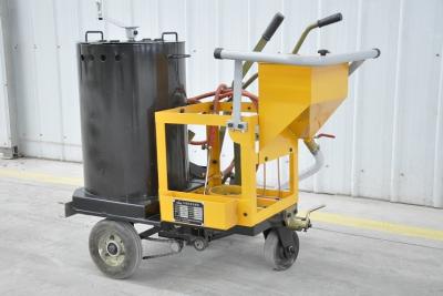 China Human Pushing Thermoplastic Road Marking Machine 100L Tank Capacity for sale