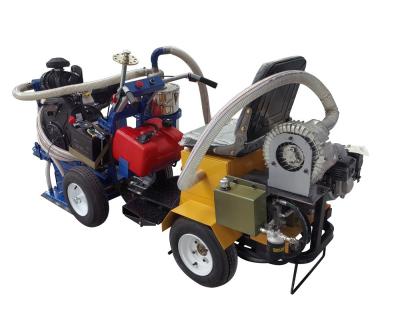 China PCD Grinding Head Road Line Marking Removal Machine with 35HP Air-Cooling Gasoline Engine and Suction for sale
