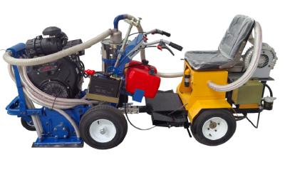China 250mm Max Grinding Width Road Marking Removal Machine With PCD Grinding Head and Suction for sale