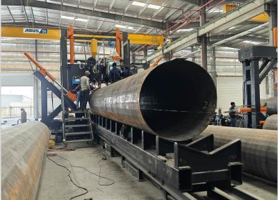 China HM1800/14000 Shut Welding Machine for High Mast / Mono Pole / Communication Pole for sale