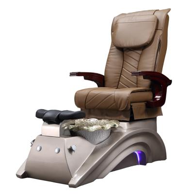 China Beauty spa equipment wholesale sample style comfortable nail salon armrest the foot spa pedicure chair for sale