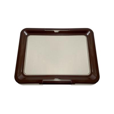 China Hanser AN-14A High Quality Indoor Indoor Training Dogs Pads Toilet Puppies Place Pet Toilet With Tray For Cat And Dogs Potty Trainer for sale