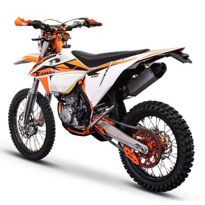 China KAMAX Off-Road Automatic Dirt Bike With 9L Fuel Tank Enduro 450cc Dirt Bike For Adults Chain Drive 6 Speed Manual Clutch for sale