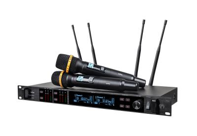 China MLF-10600/ HIGH QUALITY TRUE DIVERSITY UHF wireless microphone system with IR selectable frequency/SHURE STYLE/analogue for sale