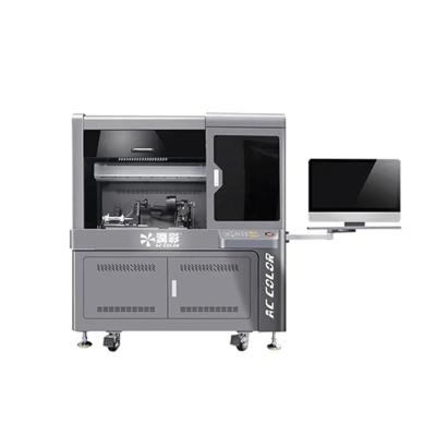China Hotels Factory Automatic 360 Degree UV Printer for Bottles and Cones Cylinder Bottle Copy with High Speed Fast Printer for sale