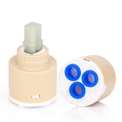 China Modern Kitchen Tap Fittings Ceramic Cartridge Mixers Design Economic 35mm 40mm 2023 Sale Yellow Red Blue Customized Status Torque for sale