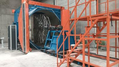 China De dubbel-arm shuttle rotomolding machine Een flexibele oplossing voor grote plastic producten met aanpasbare gietcapaciteit Te koop