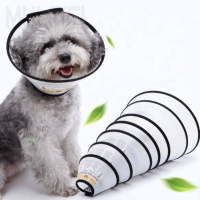 China Durable Plastic Dog Viable Anti-Bite Collar Headgear Cat Anti-Scratch Cat Anti-Scratch Recover Perro Pechera Pet Bite E-Collar for sale