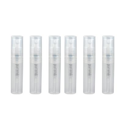 China Mini 2ml 3ml 4ml 5ml Pocket Personal Care MUB Plastic Spray Bottle Clip Portable Perfume Bottle Clip On Spray Bottle for sale