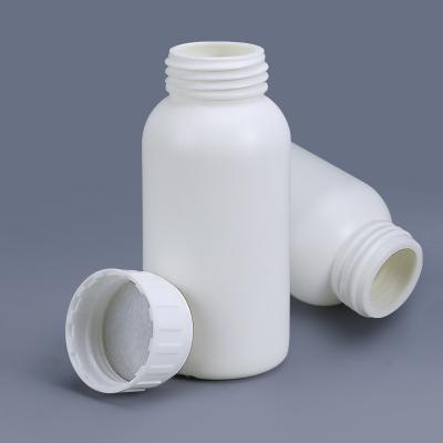 China Botella fluorada blanca duradera de 250 ml para solventes químicos resistentes a ácidos y álcalis en venta