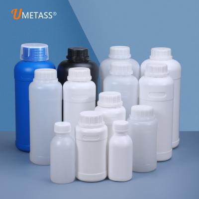 China Embalagem de HDPE 1 litro 500 ml Botella Fertilizante líquido Plastic Chemical Custom Cylinder Container à venda