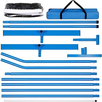 China Pickleball trainning net Easy Install And Disassemble Postes Acero Pickle Ball Nets Enhanced Strength Steel Tube Portable Frame Stand Pickleball Net for sale