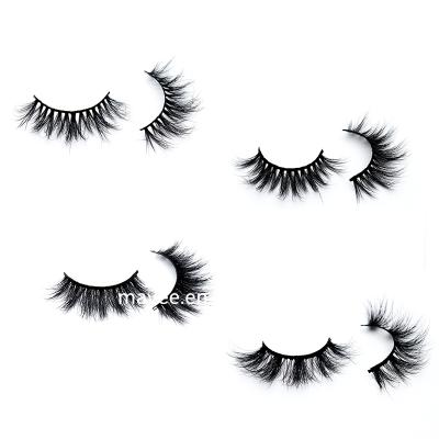 China Strip Factory Price Soft Lashes Extension Private Label 25mm Mink 3D False Eyelash for sale