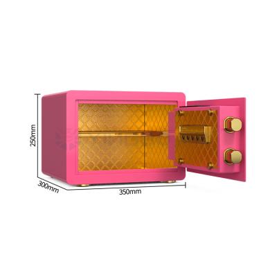 China Sieraden Kleurrijk Huis Elektronisch slot Veiligheids kluisje YB/SC-25 Te koop